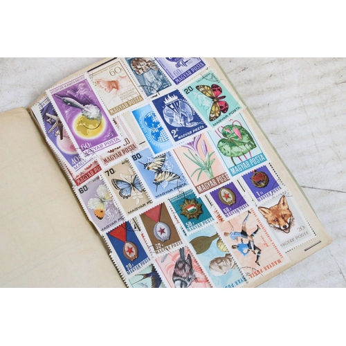 346 - A large collection of loose stamps to include British, Commonwealth and World examples to include a ... 