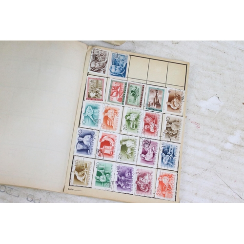 346 - A large collection of loose stamps to include British, Commonwealth and World examples to include a ... 