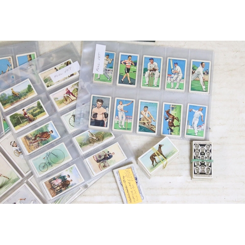 358 - Collection of cigarette cards to include full and parts sets from Wills, John Player & Sons, Churchm... 