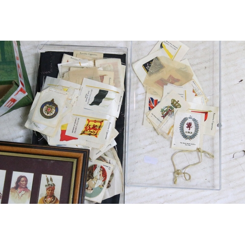 362 - Collection of cigarette cards housed in albums and booklets, a good selection of Kensita's silk ciga... 