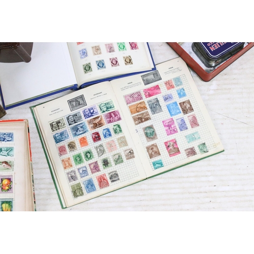 363 - Collection of Great British and world stamps spanning the 20th Century in albums to include commonwe... 