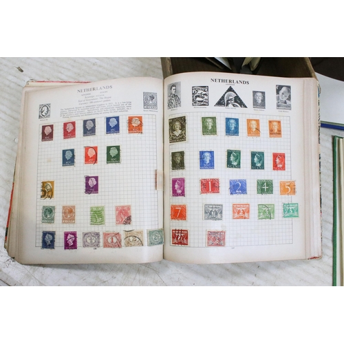 363 - Collection of Great British and world stamps spanning the 20th Century in albums to include commonwe... 