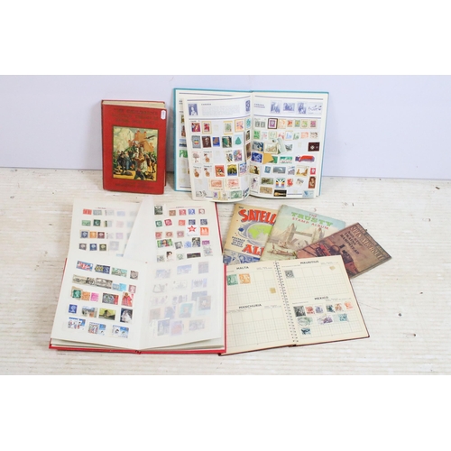 364 - Collection of 20th Century stamps in albums to include great Britain, world and commonwealth example... 