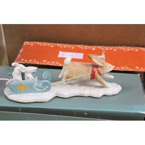 429 - Assortment of boxed Sugar and Spice Anita Jeram figurines to include This ones for you, Carrot Cake,... 