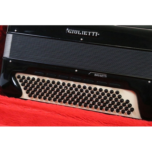 446 - Giulietti Bassetti accordion in box