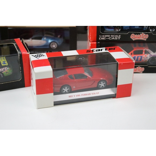 1084 - 24 Boxed / cased diecast models to include DetailCars, Quartzo, Starter, Bizarre, Vanguards, LA Mini... 