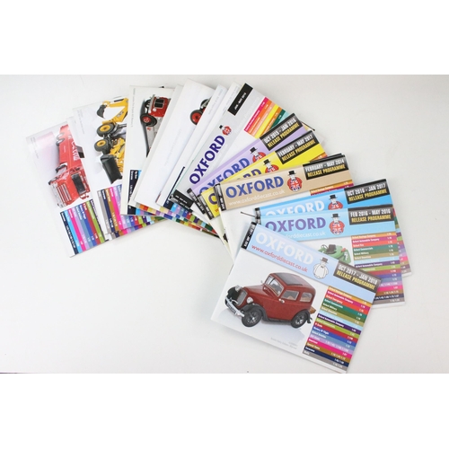 1085 - 41 Boxed / cased Oxford Diecast models to include Commercials, Military, Omnibus, Fire, Haulage, etc... 