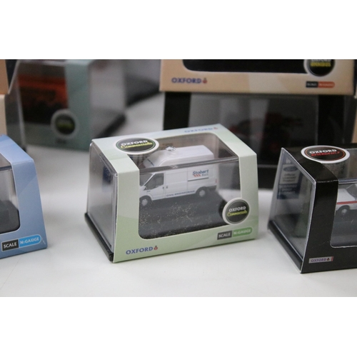 1085 - 41 Boxed / cased Oxford Diecast models to include Commercials, Military, Omnibus, Fire, Haulage, etc... 