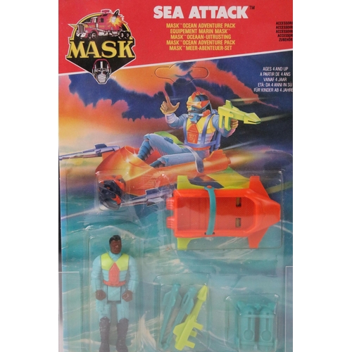 1519 - MASK - Two carded Kenner MASK figure sets to include Venom's Revenge featuring Miles Mayhem, and Sea... 