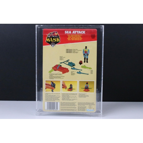 1519 - MASK - Two carded Kenner MASK figure sets to include Venom's Revenge featuring Miles Mayhem, and Sea... 