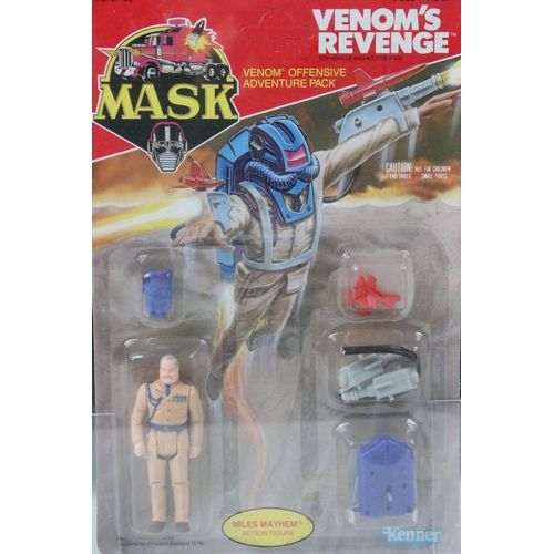 1519 - MASK - Two carded Kenner MASK figure sets to include Venom's Revenge featuring Miles Mayhem, and Sea... 