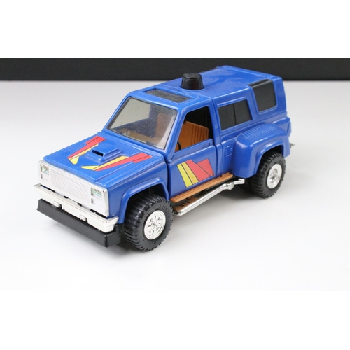 1521 - MASK - Boxed Kenner MASK Laser Command vehicle appearing complete with Matt Trakker and Miles Mayhem... 