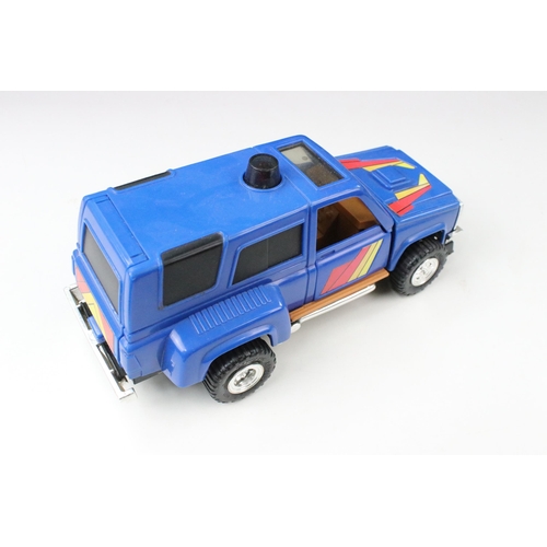 1521 - MASK - Boxed Kenner MASK Laser Command vehicle appearing complete with Matt Trakker and Miles Mayhem... 