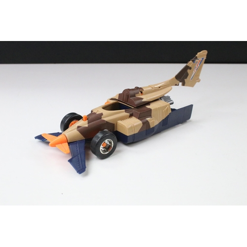 1523 - MASK - Boxed Kenner MASK Skybolt vehicle appearing complete with both Matt Trakker figures, both mas... 