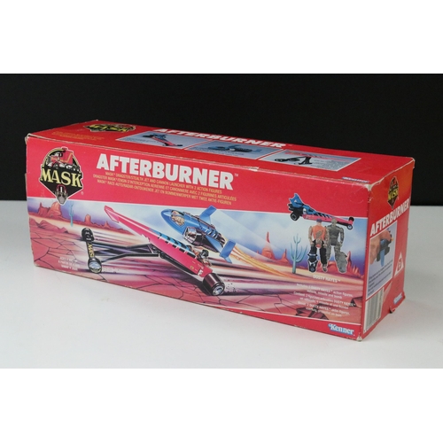 1524 - MASK - Two boxed Kenner MASK vehicles to include Afterburner with both Dusty Hayes figures (one mask... 