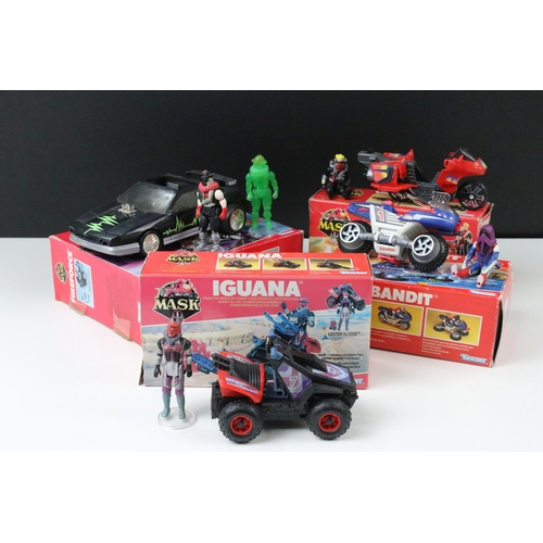 1526 - MASK - Four boxed Kenner MASK vehicles to include Vampire with Floyd Malloy figure and mask, Iguana ... 