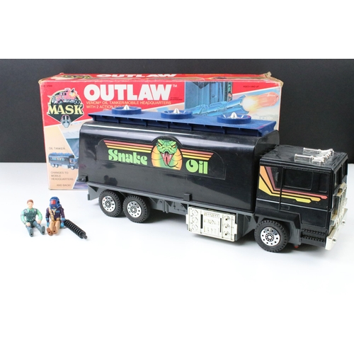 1527 - MASK - Three boxed Kenner Mask vehicles to include Outlaw with both Nash Gorey and Miles Mayhem (wit... 