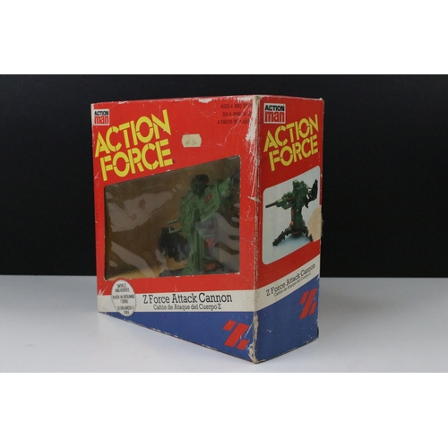 1535 - Action Man - Boxed Palitoy Action Force Z Force Attack Cannon, vg condition and with instructions, i... 