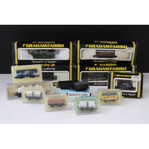 21 - Three boxed Graham Farish N gauge locomotives to include 1814 Duchess Class King George VI BR green,... 