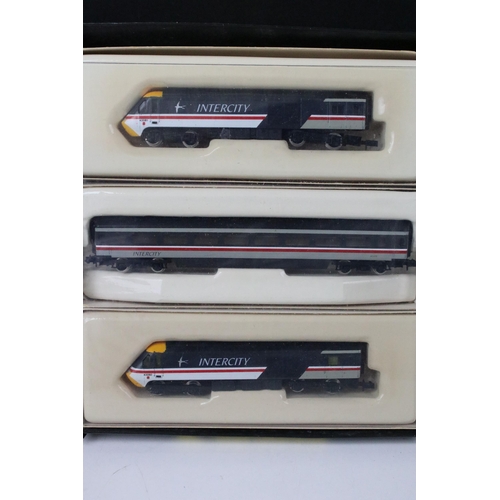 22 - Boxed Graham Farish N gauge No 8127 HST 125 Set Intercity Livery set