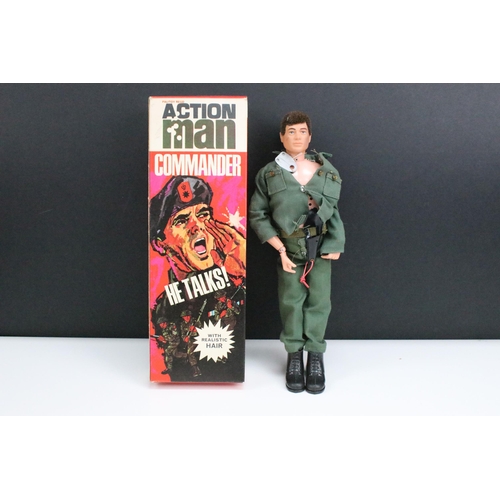 1548 - Action Man - Boxed Palitoy Action Man Commander figure with original instructions and complete with ... 