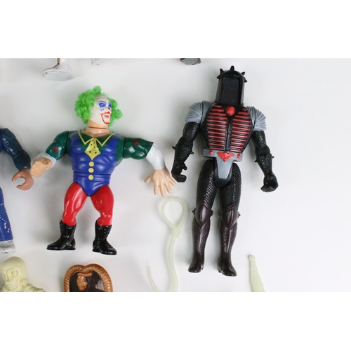 1549 - Collection of 17 x 1980s/1990s figures to include 11 x Hasbro WWF (Honkey Tonk Man, The Mountie, Hac... 