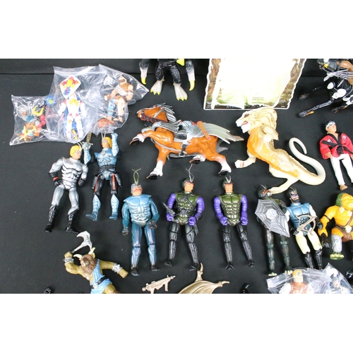 1554 - Collection of circa 1980s action figures and accessories to include 19 x Advanced Dungeons & Dragons... 