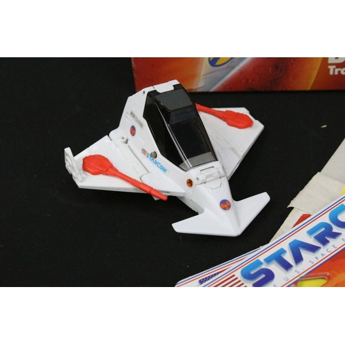 1555 - Starcom - Collection of Coleco / Mattel Starcom to include 11 x boxed vehicles featuring Starbase Co... 