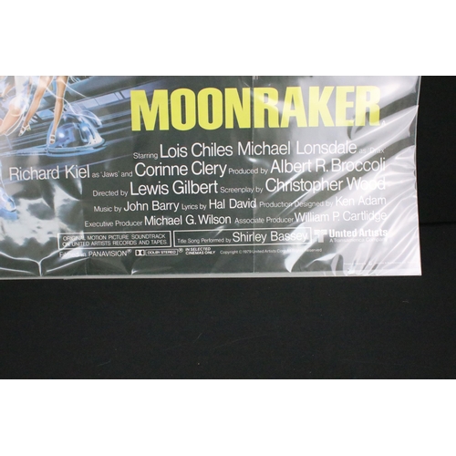 1556 - Film Poster - Original UK Quad James Bond Moonraker movie poster, Lonsdale & Batholomew Ltd, Notting... 