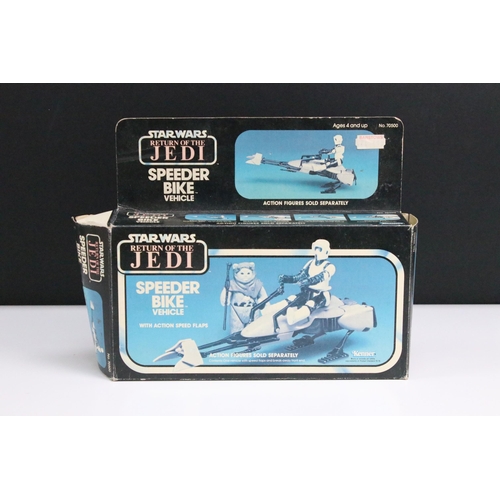 1560 - Star Wars - Five boxed original Star Wars vehicles and creatures to include Battle Damaged X-Wing Fi... 