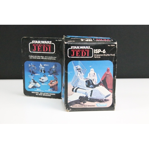 1560 - Star Wars - Five boxed original Star Wars vehicles and creatures to include Battle Damaged X-Wing Fi... 