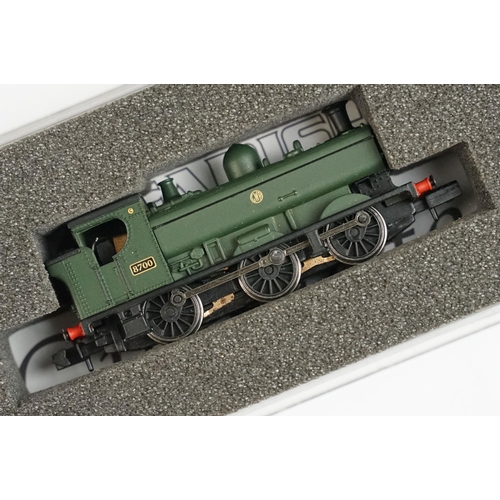 10 - Three cased / boxed N gauge locomotives to include Dapol 2S-017-002 Britannia l/crest Alfred the Gre... 