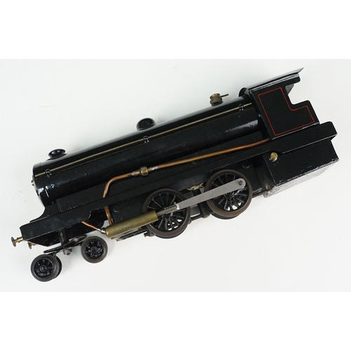 102 - Bowman Models metal O gauge kit built 4-4-0 locomotive in black livery