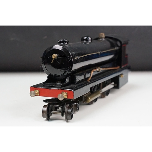 102 - Bowman Models metal O gauge kit built 4-4-0 locomotive in black livery