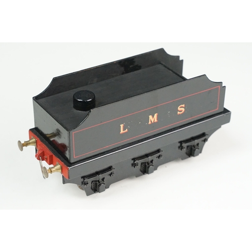 102 - Bowman Models metal O gauge kit built 4-4-0 locomotive in black livery