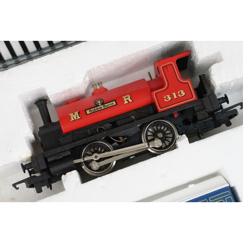 105 - Two boxed Hornby OO gauge Electric Train sets to include R670 Rural Rambler set with 0-4-0 Tank Loco... 