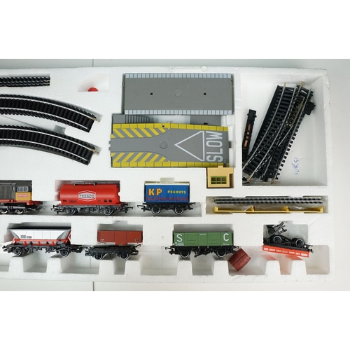 105 - Two boxed Hornby OO gauge Electric Train sets to include R670 Rural Rambler set with 0-4-0 Tank Loco... 