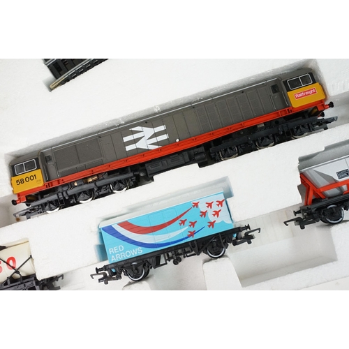 105 - Two boxed Hornby OO gauge Electric Train sets to include R670 Rural Rambler set with 0-4-0 Tank Loco... 