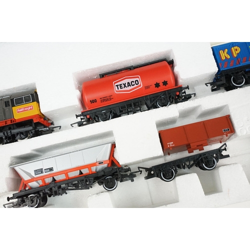 105 - Two boxed Hornby OO gauge Electric Train sets to include R670 Rural Rambler set with 0-4-0 Tank Loco... 