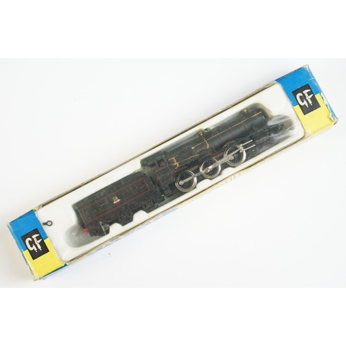 11 - Five boxed N gauge locomotives to include Union Mills Models Midland Railway Class 2P 4-4-0 loco BR ... 