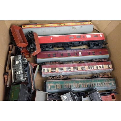 110 - Around 65 OO gauge items of rolling stock to include Hornby, Hornby Dublo, Lima, Triang etc plus 3 x... 