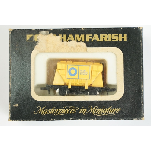 12 - 38 Boxed / cased N gauge items of rolling stock to include 32 x Graham Farish, 4 x Hornby Minitrix, ... 