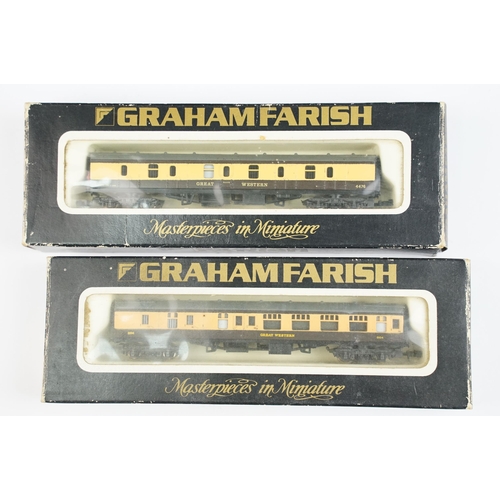 12 - 38 Boxed / cased N gauge items of rolling stock to include 32 x Graham Farish, 4 x Hornby Minitrix, ... 