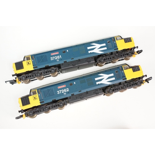 123 - Eight OO / HO gauge locomotives to include Lima Norman Tunna GC, Bachmann E3058, Lima The Queens Own... 