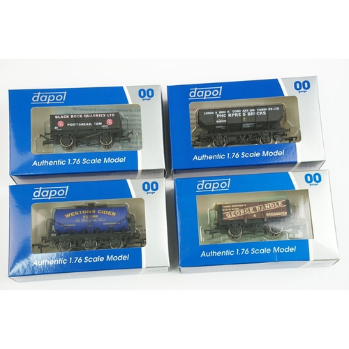 13 - 40 boxed Dapol OO gauge items of rolling stock, all ex