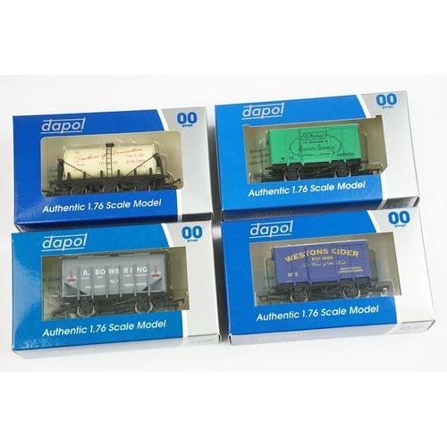 13 - 40 boxed Dapol OO gauge items of rolling stock, all ex