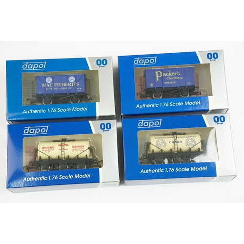 13 - 40 boxed Dapol OO gauge items of rolling stock, all ex