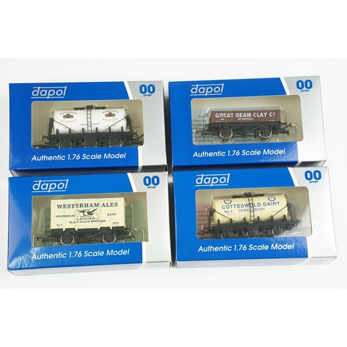 13 - 40 boxed Dapol OO gauge items of rolling stock, all ex