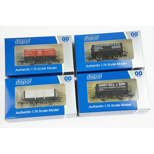 13 - 40 boxed Dapol OO gauge items of rolling stock, all ex