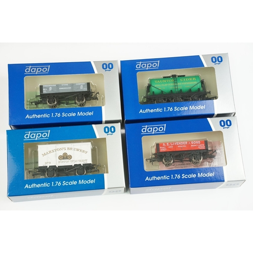 13 - 40 boxed Dapol OO gauge items of rolling stock, all ex